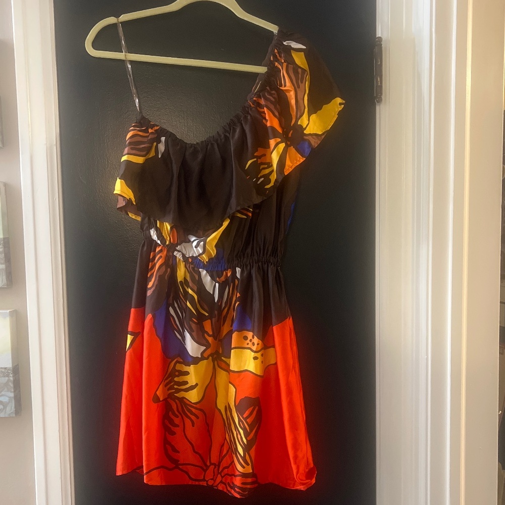 Baby Phat One Shoulder Dress Size Small